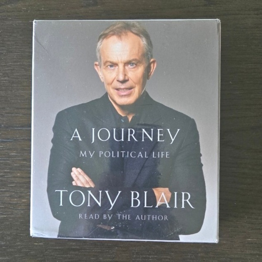 A Journey: My Political Life by Tony Blair (Factory Sealed 13-CD Audiobook)